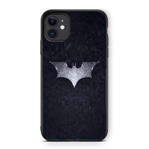 Batman Logo on Black DC Comics Justice League iPhone Case